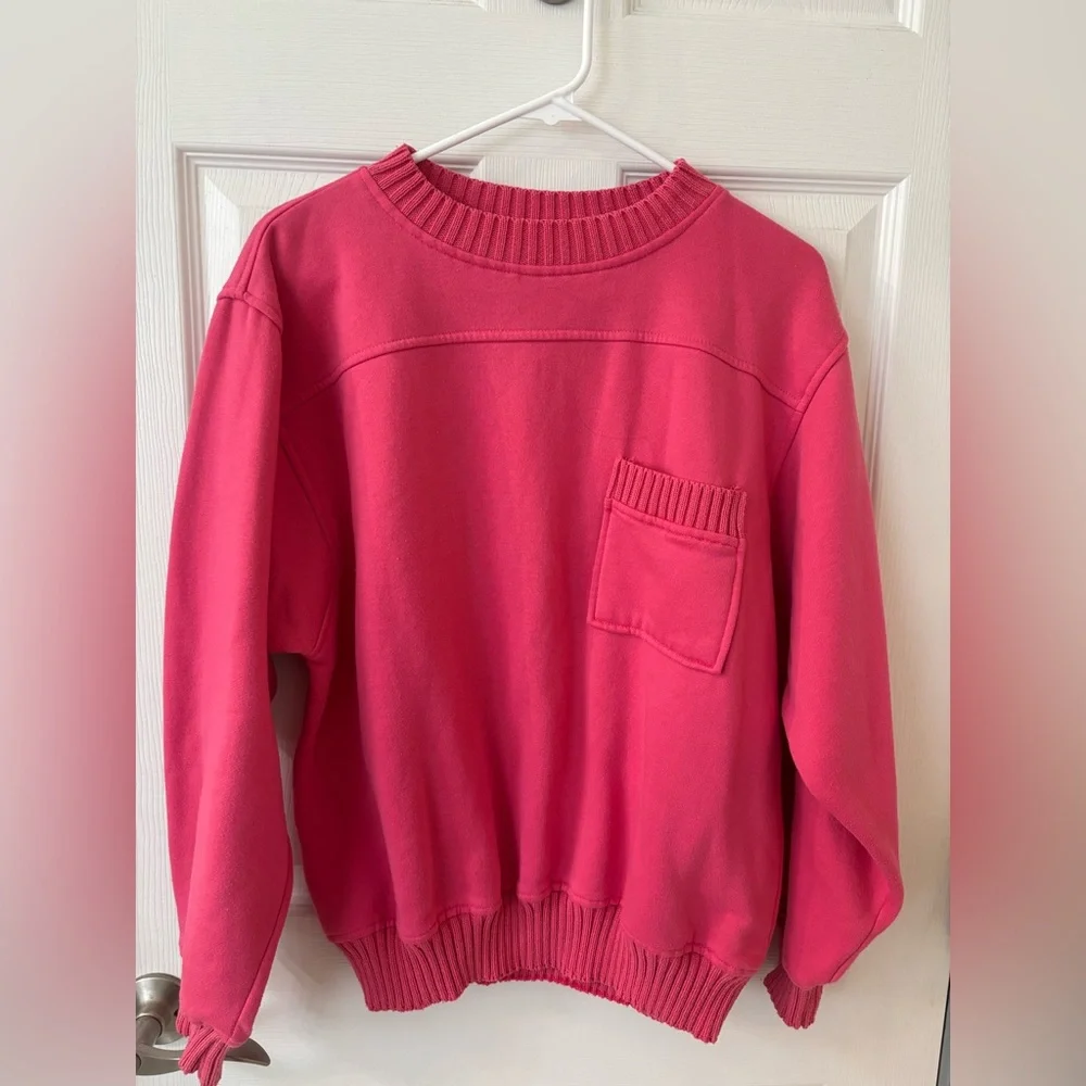 Cheetah Mervyns Y2K Pink Women's Sweatshirt - Picture 1 of 3